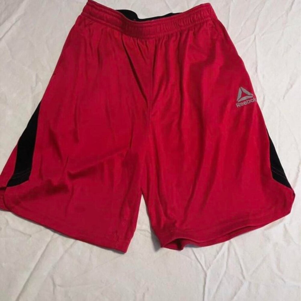 Boy’s Size L Reebok red and black shorts